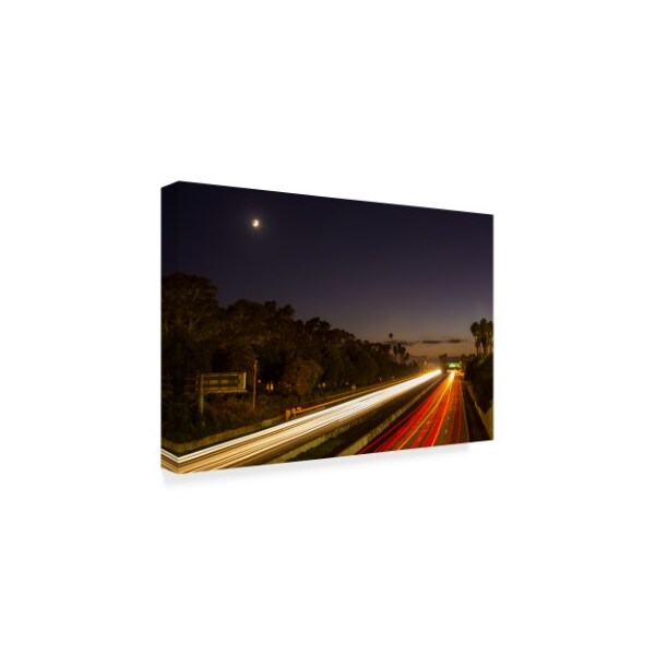 Chris Moyer 'Passing By Highway' Canvas Art,22x32